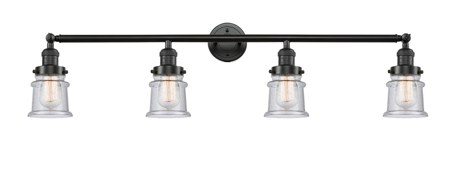 Innovations - 215-OB-G184S - Four Light Bath Vanity - Franklin Restoration - Oil Rubbed Bronze