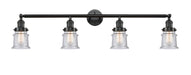 Innovations - 215-OB-G184S - Four Light Bath Vanity - Franklin Restoration - Oil Rubbed Bronze