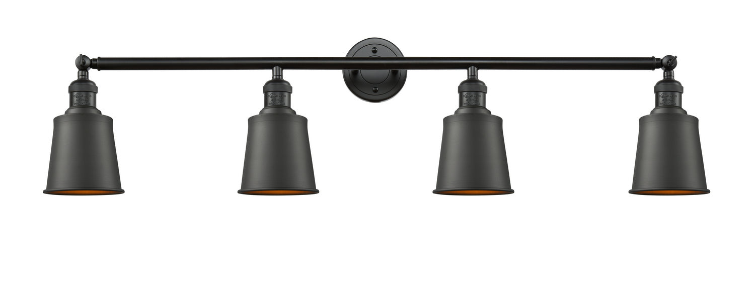 Innovations - 215-OB-M9-OB - Four Light Bath Vanity - Franklin Restoration - Oil Rubbed Bronze