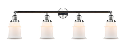 Franklin Restoration Four Light Bath Vanity Polished Chrome