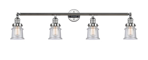 Innovations - 215-PC-G184S - Four Light Bath Vanity - Franklin Restoration - Polished Chrome