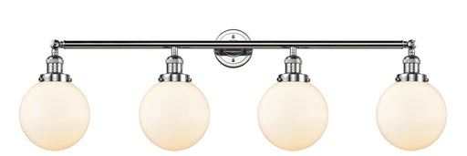 Franklin Restoration Four Light Bath Vanity Polished Chrome