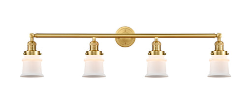 Innovations - 215-SG-G181S - Four Light Bath Vanity - Franklin Restoration - Satin Gold
