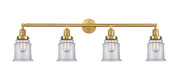 Innovations - 215-SG-G182 - Four Light Bath Vanity - Franklin Restoration - Satin Gold