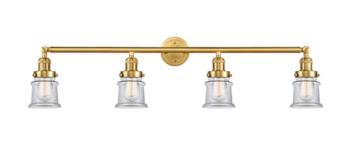 Innovations - 215-SG-G182S - Four Light Bath Vanity - Franklin Restoration - Satin Gold