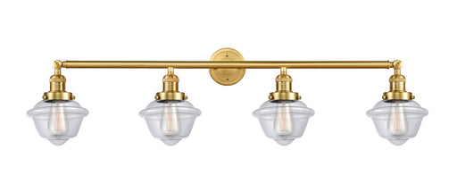 Innovations - 215-SG-G532 - Four Light Bath Vanity - Franklin Restoration - Satin Gold