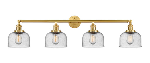 Franklin Restoration LED Bath Vanity Satin Gold