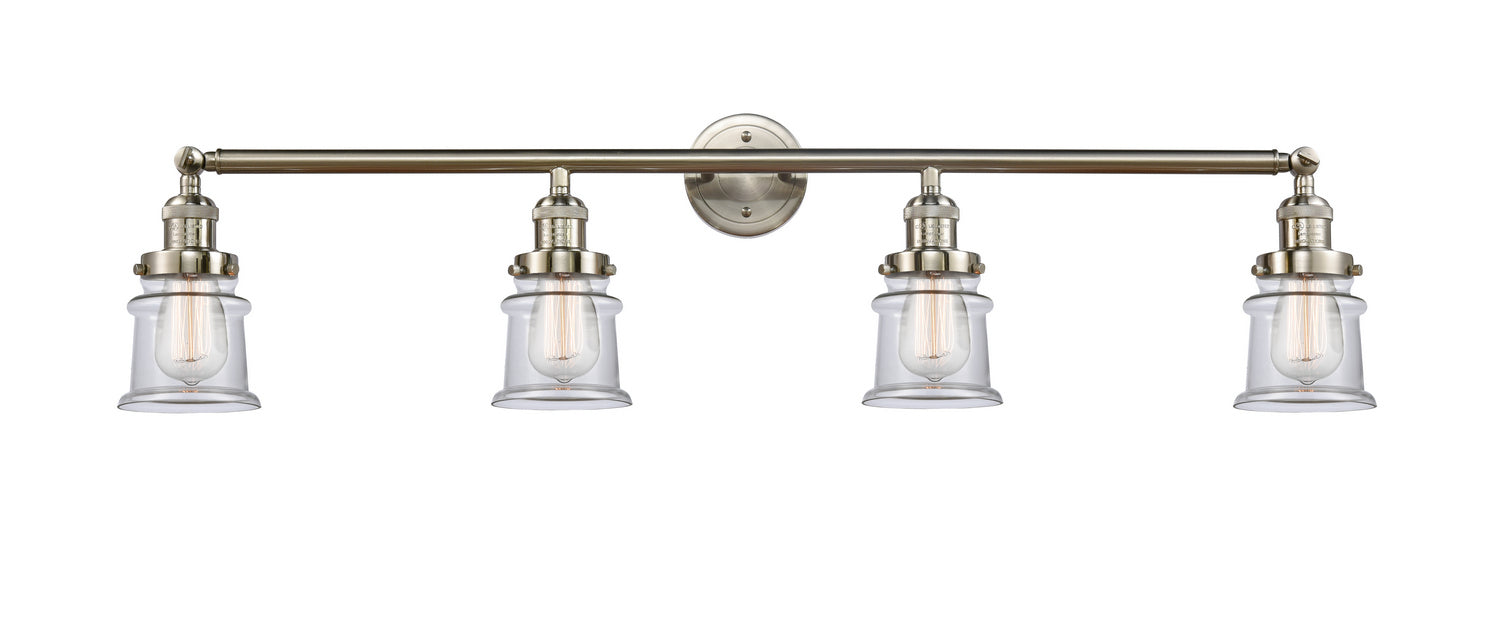 Innovations - 215-SN-G182S - Four Light Bath Vanity - Franklin Restoration - Brushed Satin Nickel