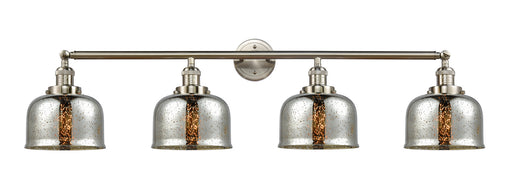 Franklin Restoration Four Light Bath Vanity Brushed Satin Nickel