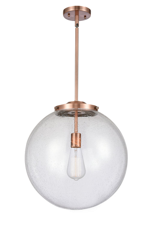 Innovations - 221-1S-AC-G204-16-LED - LED Pendant - Franklin Restoration - Antique Copper