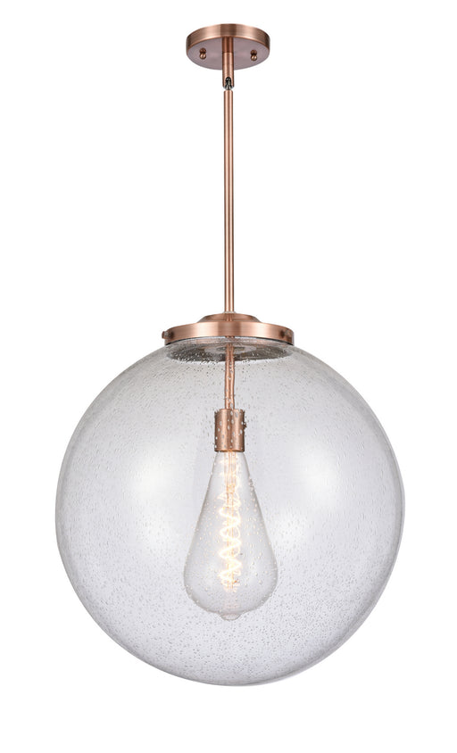 Innovations - 221-1S-AC-G204-18-LED - LED Pendant - Franklin Restoration - Antique Copper