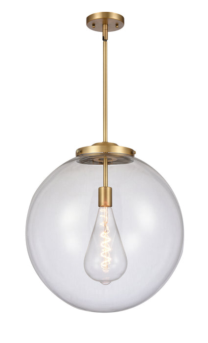 Innovations - 221-1S-BB-G202-18-LED - LED Pendant - Franklin Restoration - Brushed Brass