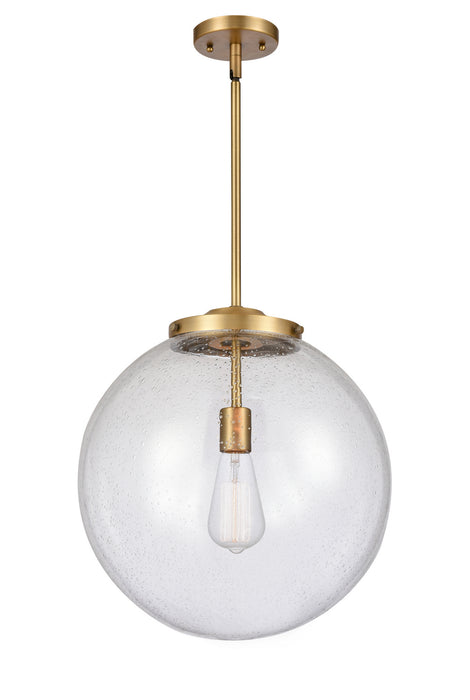 Innovations - 221-1S-BB-G204-16-LED - LED Pendant - Franklin Restoration - Brushed Brass