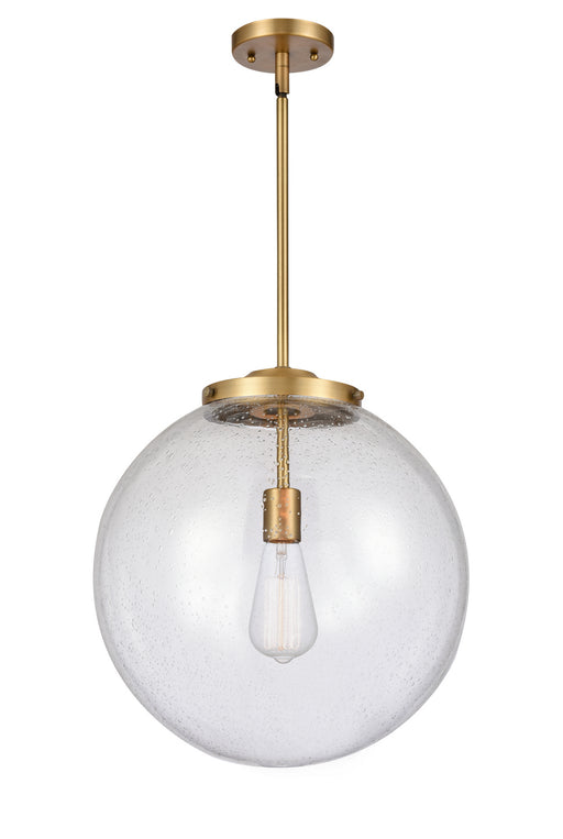 Innovations - 221-1S-BB-G204-16-LED - LED Pendant - Franklin Restoration - Brushed Brass