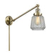 Innovations - 237-AB-G142 - One Light Swing Arm Lamp - Franklin Restoration - Antique Brass