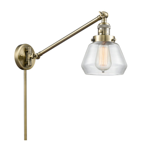 Innovations - 237-AB-G172 - One Light Swing Arm Lamp - Franklin Restoration - Antique Brass