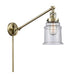 Innovations - 237-AB-G184 - One Light Swing Arm Lamp - Franklin Restoration - Antique Brass