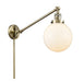 Innovations - 237-AB-G201-8 - One Light Swing Arm Lamp - Franklin Restoration - Antique Brass