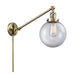 Innovations - 237-AB-G202-8 - One Light Swing Arm Lamp - Franklin Restoration - Antique Brass