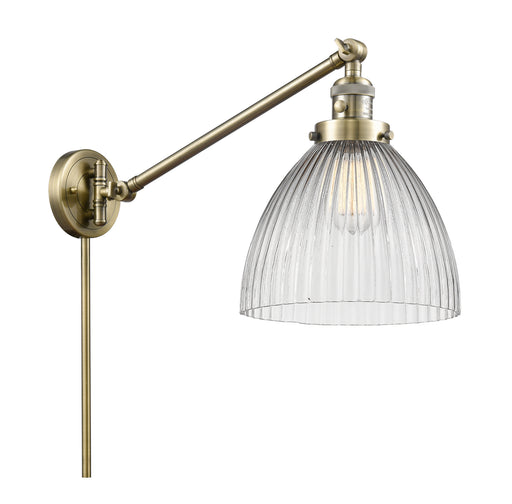 Innovations - 237-AB-G222 - One Light Swing Arm Lamp - Franklin Restoration - Antique Brass