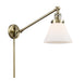 Innovations - 237-AB-G41 - One Light Swing Arm Lamp - Franklin Restoration - Antique Brass