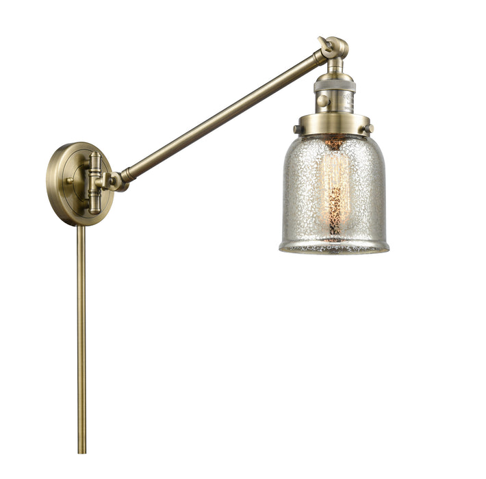 Innovations - 237-AB-G58 - One Light Swing Arm Lamp - Franklin Restoration - Antique Brass