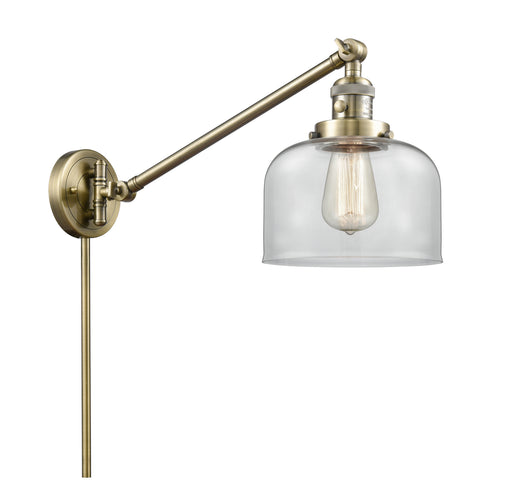Franklin Restoration One Light Swing Arm Lamp Antique Brass