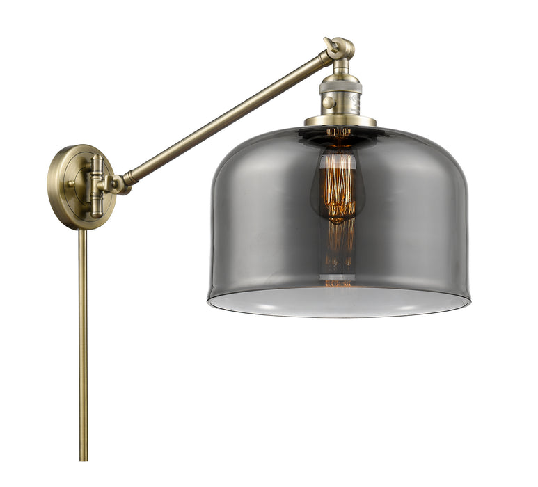 Innovations - 237-AB-G73-L-LED - LED Swing Arm Lamp - Franklin Restoration - Antique Brass