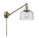 Innovations - 237-AB-G74 - One Light Swing Arm Lamp - Franklin Restoration - Antique Brass