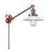 Innovations - 237-AC-G1 - One Light Swing Arm Lamp - Franklin Restoration - Antique Copper