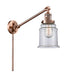 Innovations - 237-AC-G182-LED - LED Swing Arm Lamp - Franklin Restoration - Antique Copper