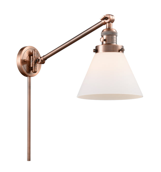 Innovations - 237-AC-G41 - One Light Swing Arm Lamp - Franklin Restoration - Antique Copper