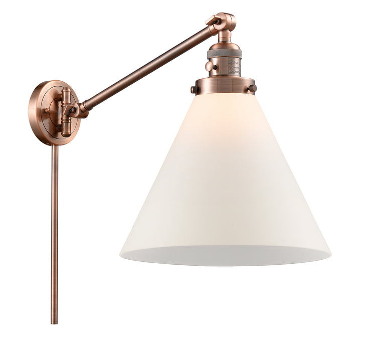 Innovations - 237-AC-G41-L - One Light Swing Arm Lamp - Franklin Restoration - Antique Copper