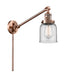 Innovations - 237-AC-G52 - One Light Swing Arm Lamp - Franklin Restoration - Antique Copper