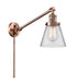 Innovations - 237-AC-G62 - One Light Swing Arm Lamp - Franklin Restoration - Antique Copper