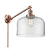 Innovations - 237-AC-G72-L - One Light Swing Arm Lamp - Franklin Restoration - Antique Copper