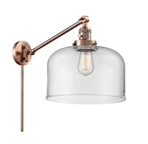 Franklin Restoration LED Swing Arm Lamp Antique Copper