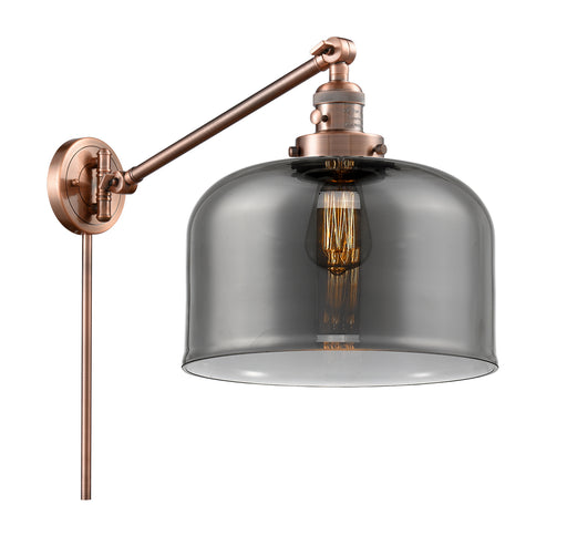 Franklin Restoration LED Swing Arm Lamp Antique Copper