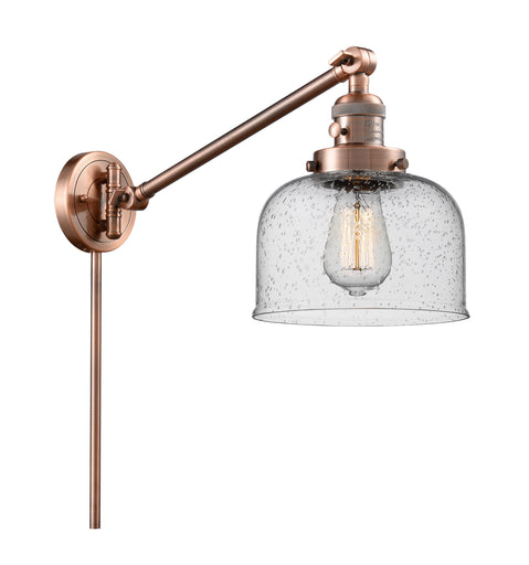 Franklin Restoration LED Swing Arm Lamp Antique Copper