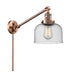 Innovations - 237-AC-G74-LED - LED Swing Arm Lamp - Franklin Restoration - Antique Copper