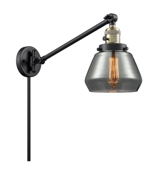Innovations - 237-BAB-G173-LED - LED Swing Arm Lamp - Franklin Restoration - Black Antique Brass