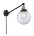 Innovations - 237-BAB-G204-8 - One Light Swing Arm Lamp - Franklin Restoration - Black Antique Brass