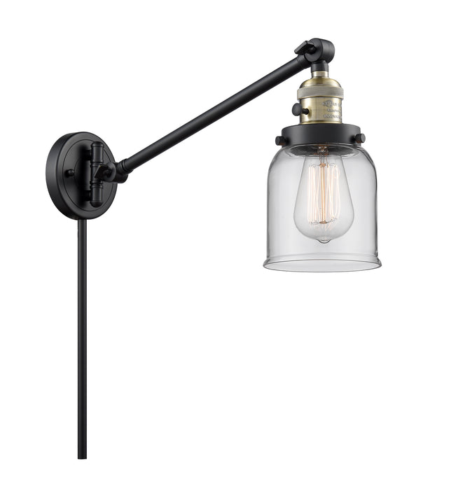 Innovations - 237-BAB-G52-LED - LED Swing Arm Lamp - Franklin Restoration - Black Antique Brass
