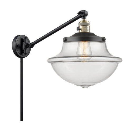 Innovations - 237-BAB-G542-LED - LED Swing Arm Lamp - Franklin Restoration - Black Antique Brass