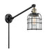 Innovations - 237-BAB-G54-CE-LED - LED Swing Arm Lamp - Franklin Restoration - Black Antique Brass