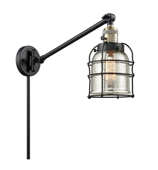 Innovations - 237-BAB-G58-CE-LED - LED Swing Arm Lamp - Franklin Restoration - Black Antique Brass