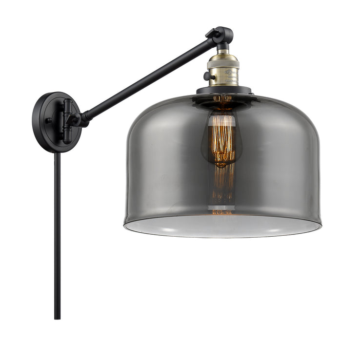 Innovations - 237-BAB-G73-L - One Light Swing Arm Lamp - Franklin Restoration - Black Antique Brass