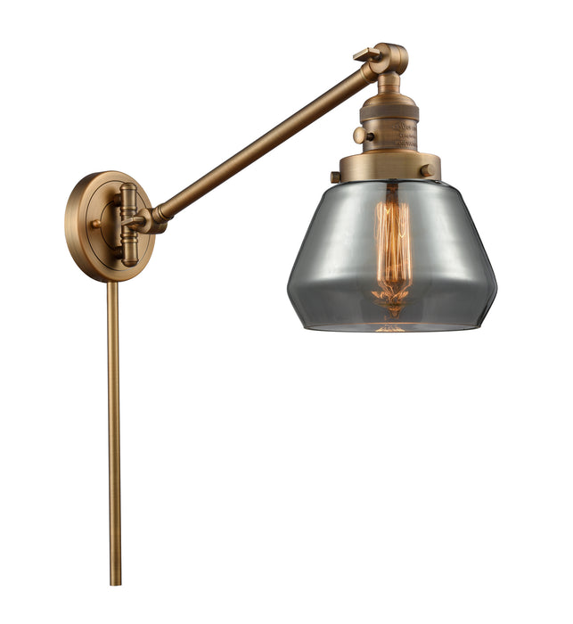 Innovations - 237-BB-G173-LED - LED Swing Arm Lamp - Franklin Restoration - Brushed Brass