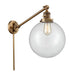 Innovations - 237-BB-G202-10-LED - LED Swing Arm Lamp - Franklin Restoration - Brushed Brass