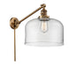 Innovations - 237-BB-G72-L - One Light Swing Arm Lamp - Franklin Restoration - Brushed Brass